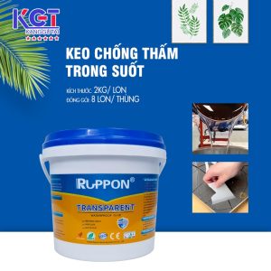 KEO CHỐNG THẤM TRONG SUỐT